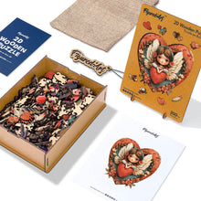 Load image into Gallery viewer, Wooden Puzzle - Angel in Heart