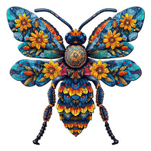 Load image into Gallery viewer, Wooden Puzzle - Floral Bee