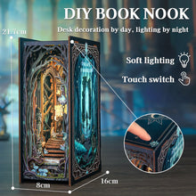 Load image into Gallery viewer, DIY Book Nook Kit - The Gate of Wonderland