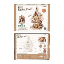 Load image into Gallery viewer, 3D Puzzle - Cuckoo Clock (wood colour)