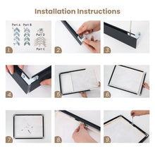 Load image into Gallery viewer, DIY Aluminum Frame - 40×50 cm inner frame Golden