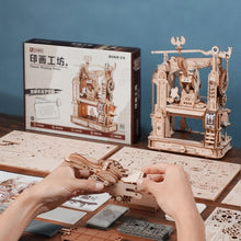 Load image into Gallery viewer, 3D Puzzle - Printing Press