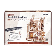 Load image into Gallery viewer, 3D Puzzle - Printing Press