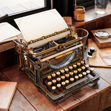 Load image into Gallery viewer, 3D Puzzle - Classic Mechanical Typewriter Figured'Art