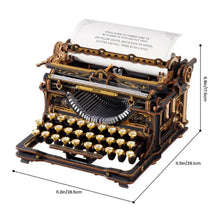 Load image into Gallery viewer, 3D Puzzle - Classic Mechanical Typewriter