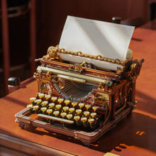 Load image into Gallery viewer, 3D Puzzle - Magical Mechanical Typewriter Figured'Art