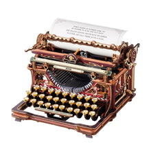 Load image into Gallery viewer, 3D Puzzle - Magical Mechanical Typewriter
