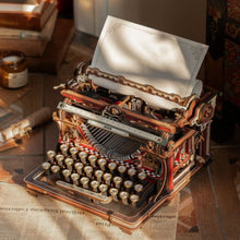 Load image into Gallery viewer, 3D Puzzle - Magical Mechanical Typewriter
