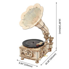 Load image into Gallery viewer, 3D Puzzle - Classical Gramophone