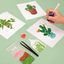 Load image into Gallery viewer, Mini Diamond Painting 15x20cm (4 pieces) - Garden Gems: Mini Succulent