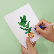Load image into Gallery viewer, Mini Diamond Painting 15x20cm (4 pieces) - Garden Gems: Mini Succulent
