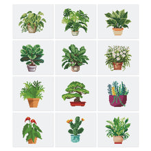 Load image into Gallery viewer, Gem Painting kit - Plants 2 series