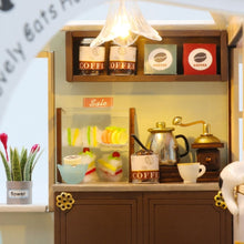 Load image into Gallery viewer, Miniature House - Cat Cafe Garden