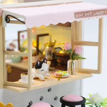 Load image into Gallery viewer, Miniature House - Cat Cafe Garden