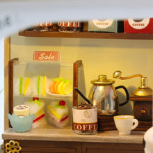 Load image into Gallery viewer, Miniature House - Cat Cafe Garden