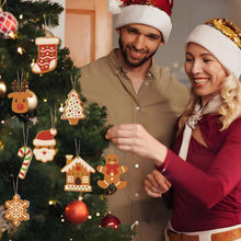 Load image into Gallery viewer, Paint by Numbers Christmas Ornaments - Gingerbread Holiday Kit