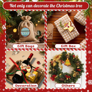 Paint by Numbers Christmas Ornaments - Snowman Angel Tree Kit