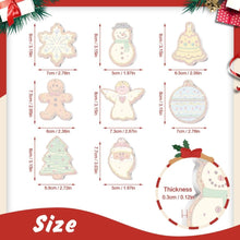 Load image into Gallery viewer, Paint by Numbers Christmas Ornaments - Snowman Angel Tree Kit