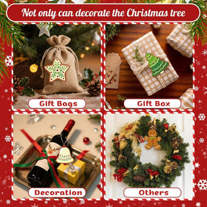 Paint by Numbers Christmas Ornaments - Winter Mittens Hats Kit