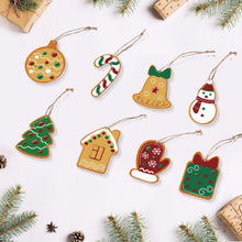 Load image into Gallery viewer, Paint by Numbers Christmas Ornaments - Mitten Gift Box Kit Figured&#39;Art