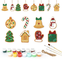 Load image into Gallery viewer, Paint by Numbers Christmas Ornaments - Mitten Gift Box Kit
