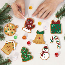 Load image into Gallery viewer, Paint by Numbers Christmas Ornaments - Mitten Gift Box Kit