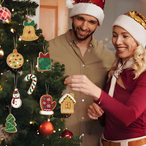 Paint by Numbers Christmas Ornaments - Mitten Gift Box Kit