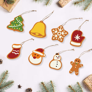 Paint by Numbers Christmas Ornaments - Santa Stocking Kit Figured'Art