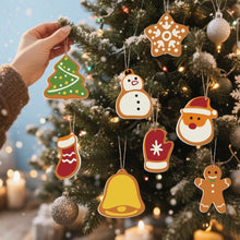 Load image into Gallery viewer, Paint by Numbers Christmas Ornaments - Santa Stocking Kit