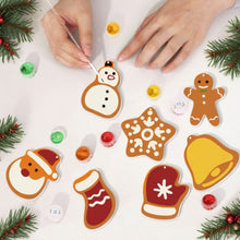 Load image into Gallery viewer, Paint by Numbers Christmas Ornaments - Santa Stocking Kit
