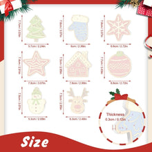Load image into Gallery viewer, Paint by Numbers Christmas Ornaments - Star House Reindeer Tree Kit