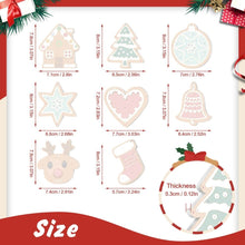 Load image into Gallery viewer, Paint by Numbers Christmas Ornaments - Heart Star Stocking Reindeer Kit
