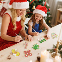 Load image into Gallery viewer, Paint by Numbers Christmas Ornaments - XMAS Letters Kit