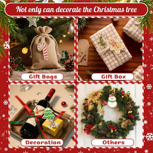 Paint by Numbers Christmas Ornaments - XMAS Letters Kit