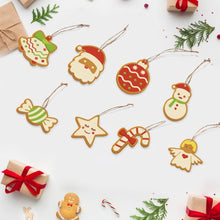 Load image into Gallery viewer, Paint by Numbers Christmas Ornaments - Bells Angel Candy Kit Figured&#39;Art