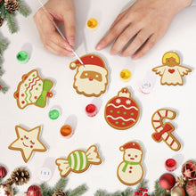 Load image into Gallery viewer, Paint by Numbers Christmas Ornaments - Bells Angel Candy Kit