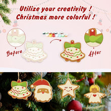 Load image into Gallery viewer, Paint by Numbers Christmas Ornaments - Bells Angel Candy Kit