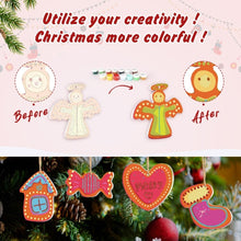 Load image into Gallery viewer, Paint by Numbers Christmas Ornaments - Merry Heart House Reindeer Kit