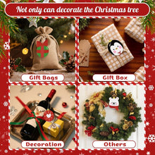 Load image into Gallery viewer, Paint by Numbers Christmas Ornaments - Polar Bear Penguin Santa Kit