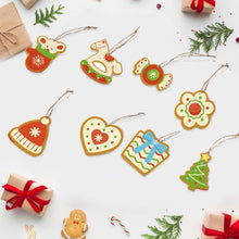Load image into Gallery viewer, Paint by Numbers Christmas Ornaments - Hat Mittens Tree Horse Kit Figured&#39;Art