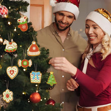 Load image into Gallery viewer, Paint by Numbers Christmas Ornaments - Hat Mittens Tree Horse Kit