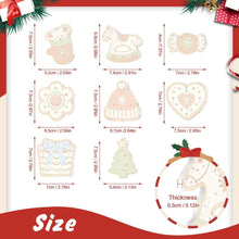 Load image into Gallery viewer, Paint by Numbers Christmas Ornaments - Hat Mittens Tree Horse Kit