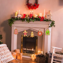 Load image into Gallery viewer, Paint by Numbers Christmas Decorations - Gingerbread Treats &amp; Snowflakes Kit