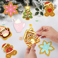 Load image into Gallery viewer, Paint by Numbers Christmas Decorations - Holiday Gifts &amp; Cheer Kit