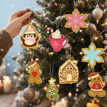Load image into Gallery viewer, Paint by Numbers Christmas Decorations - Holiday Gifts &amp; Cheer Kit