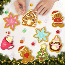 Load image into Gallery viewer, Paint by Numbers Christmas Decorations - Holiday Gifts &amp; Cheer Kit
