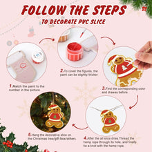Load image into Gallery viewer, Paint by Numbers Christmas Decorations - Holiday Gifts &amp; Cheer Kit
