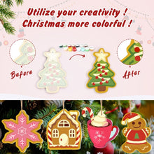 Load image into Gallery viewer, Paint by Numbers Christmas Decorations - Holiday Gifts &amp; Cheer Kit