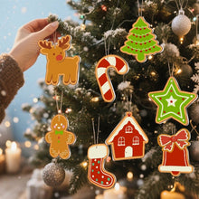 Load image into Gallery viewer, Paint by Numbers Christmas Decorations - Peppermint Treats Kit