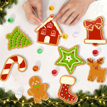 Load image into Gallery viewer, Paint by Numbers Christmas Decorations - Peppermint Treats Kit